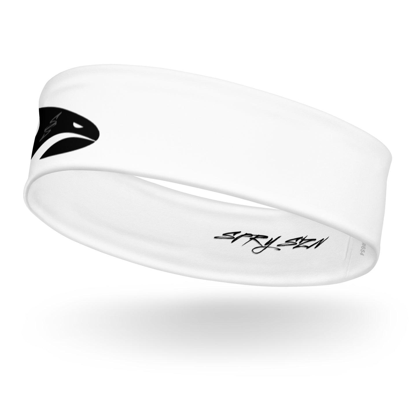 LEGACY Fitness Headband - White | Black Shark