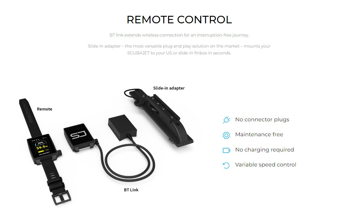 ScubaJet Pro RC - Remote Controller SUP Kit