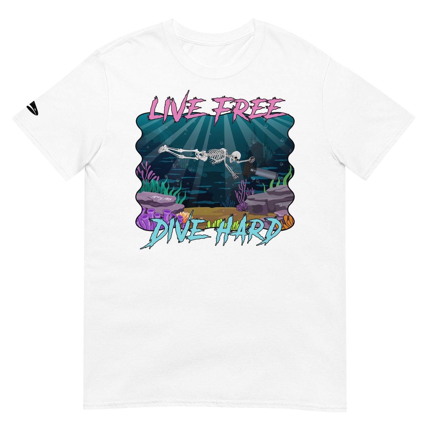 Graphic T - Live Free Dive Hard