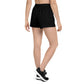 LEGACY Women's Athletic Shorts - Black | White Shark