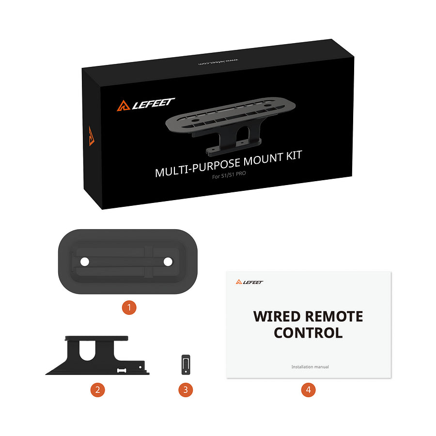 LEFEET S1 Pro SUP Multi-Purpose Mount Kit